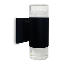 Arbotante doble negro LED 6W Jach AACDP4N