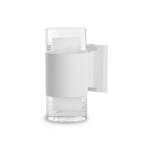 Arbotante blanco doble LED 10W Jach AACD10B