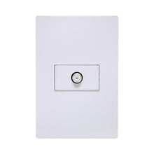 Placa Toma coaxial de TV Pro Supplier SPM-1006B/N