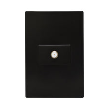 Placa Toma coaxial de TV Pro Supplier SPM-1006B/N