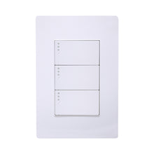 Placa 3 apagadores escalera Pro Supplier SPM-12020202B/N
