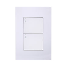 Placa doble apagador sencillo Pro Supplier SPM-121616B/N