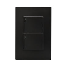 Placa 2 apagadores escalera Pro Supplier SPM-121717B/N