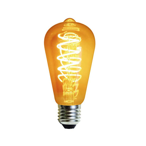 Foco led Vintage Edison espiral 4W JACH VBE3
