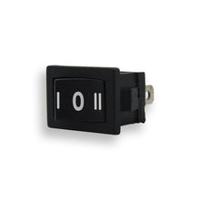 Switch negro rectangular 3 Posición RADOX 3 patas (835-074)