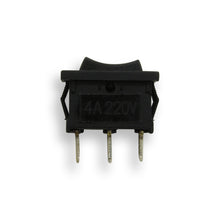 Switch negro rectangular 3 Posición RADOX 3 patas (835-074)