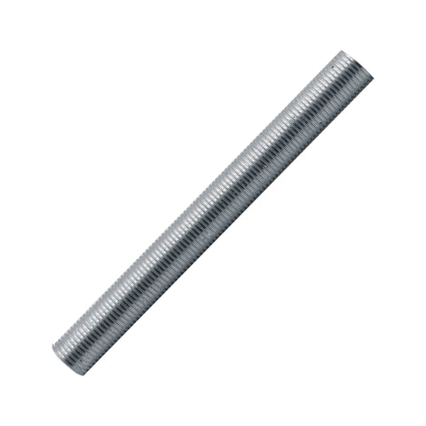 Niple aluminio 8 cm Roscado