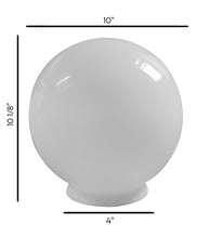CF-05 Globo de cristal R10 Opalino