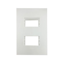 Placa Simon 2 ventanas con chasis