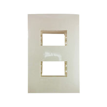 Placa Simon 2 ventanas con chasis