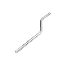 Tubo curvo de aluminio 25 cm