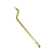 Tubo curvo de aluminio 35 cm