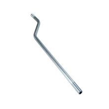 Tubo curvo de aluminio 35 cm