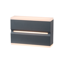 Arbotante negro LED 12W Jach JAN1