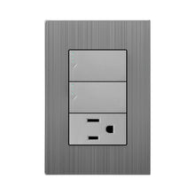 Placa 2 apagadores y 1 contacto Pro Supplier SPM-12010103