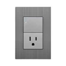 Placa 1 apagador escalera y contacto Pro Supplier SPM-121715