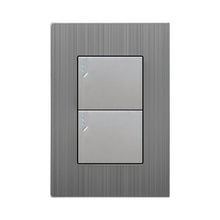 Placa 2 apagadores escalera Pro Supplier SPM-121717