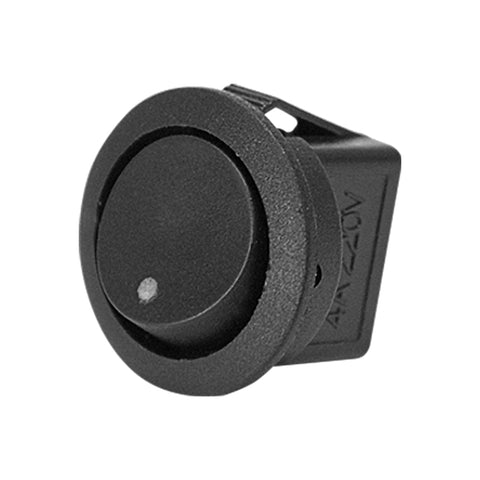 Interruptor balancín redondo negro Supplier  SI-13