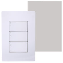 Placa 3 apagadores escalera Pro Supplier SPM-12020202B/N