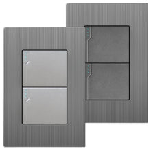 Placa apagador sencillo y 1 apagador escalera Pro Supplier SPM-121617