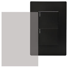 Placa 2 apagadores escalera Pro Supplier SPM-121717B/N