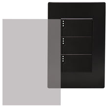 Placa 3 apagadores sencillos Pro Supplier SPM-12010101B/N