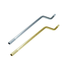 Tubo curvo de aluminio 35 cm